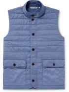 Peter Millar - Greenwich Garment-Dyed Padded Shell Gilet - Blue