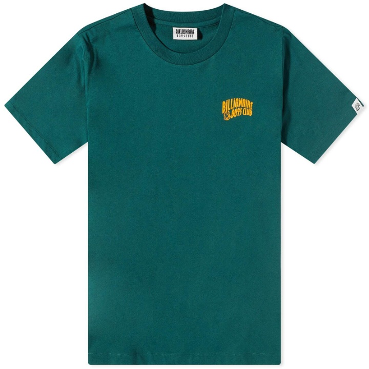 Photo: Billionaire Boys Club Men's Small Arch Logo T-Shirt in Forrest Green