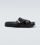 Balenciaga Belt leather mules