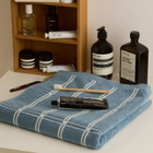 Baina Ness Bath Towel in Celeste/Chalk 