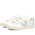 Veja Womens Women's Recife Sneakers in Extra White/Matcha
