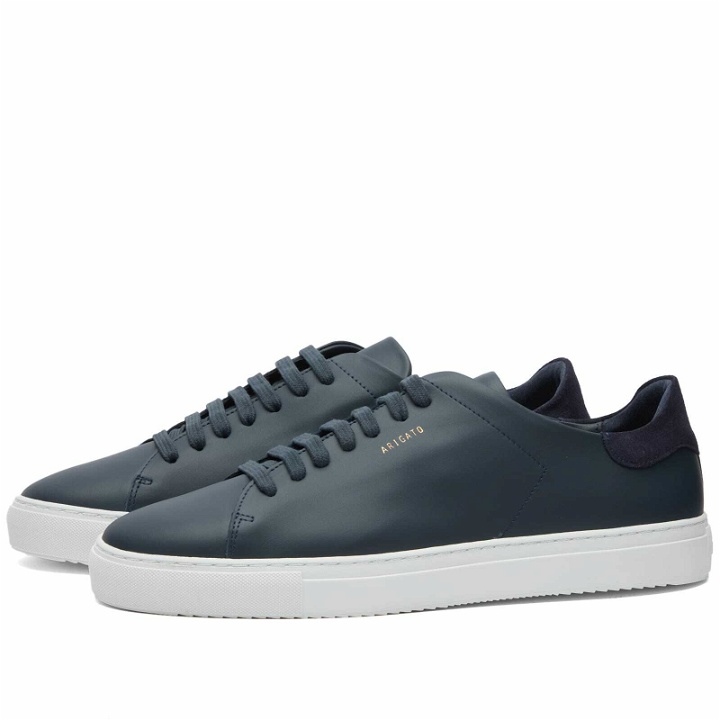 Photo: Axel Arigato Men's Clean 90 Sneakers in Navy Leather