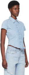 ERL Blue Levi's Edition Denim Shirt