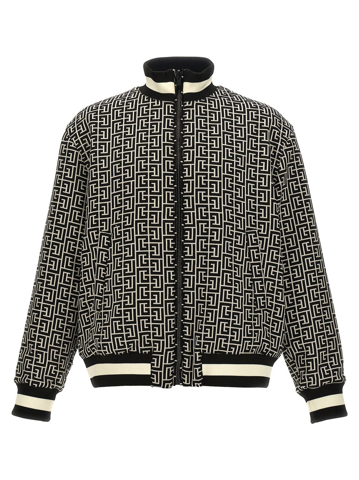 Balmain Leather Bomber Jacket Balmain