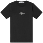 Calvin Klein Men's Monologo T-Shirt in Black