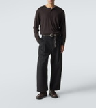 Studio Nicholson Kuyto wool Henley shirt