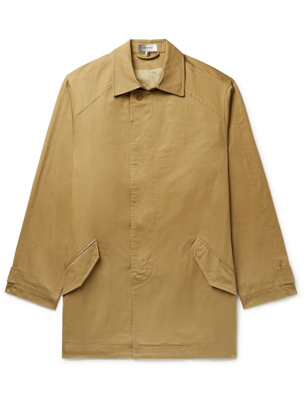 Photo: Isabel Marant - Pierry Oversized Cotton-Twill Jacket - Brown