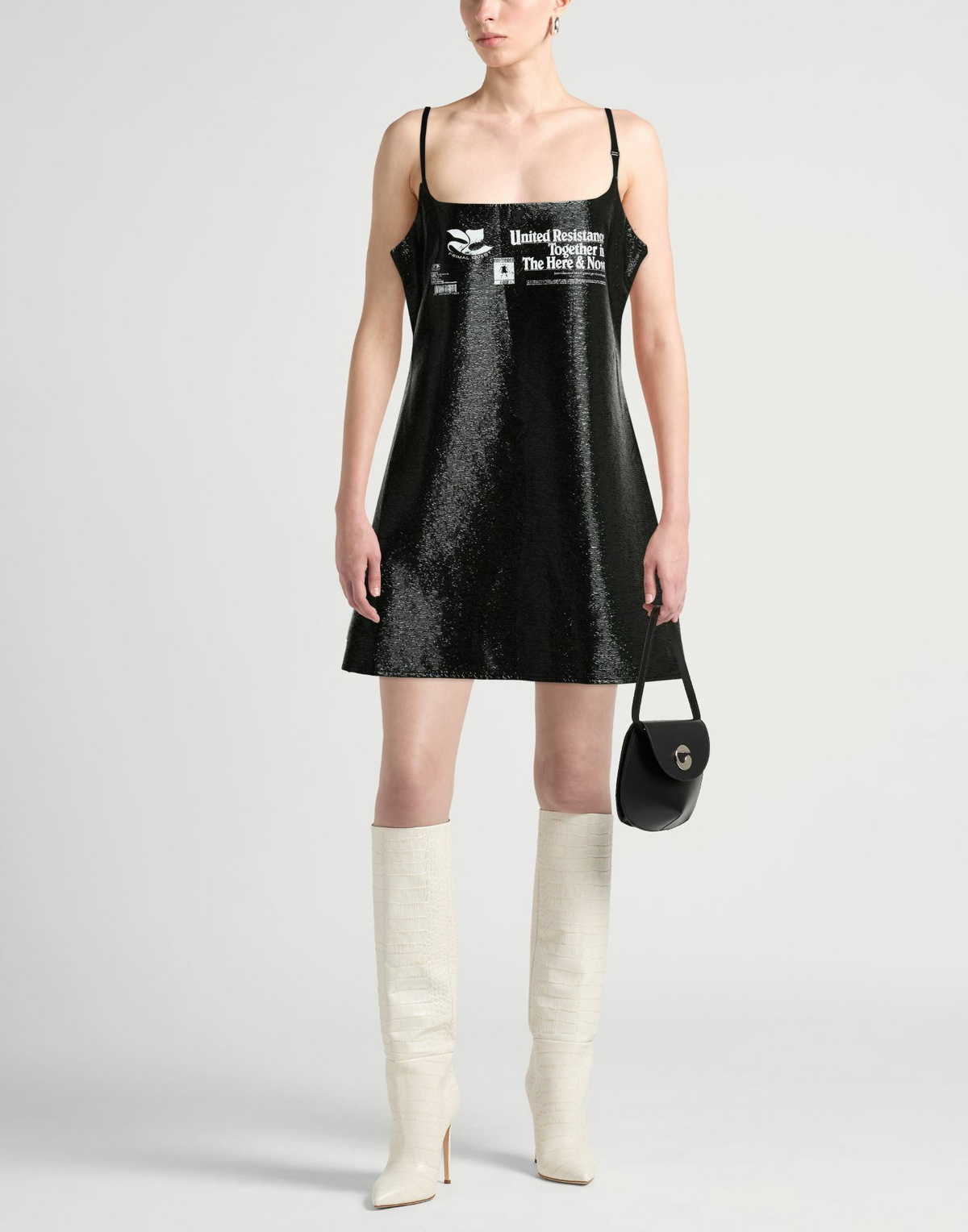 Courrèges Womens Mini dress in Black