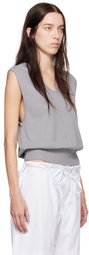Gil Rodriguez Gray Billie Oversized Vest