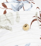 Erdem - Floral linen-blend bucket hat