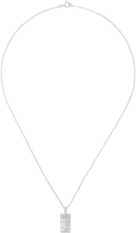 Photo: The Ouze Silver Hallmark Ingot Necklace