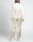 Manila Grace Womens Pants Ivory