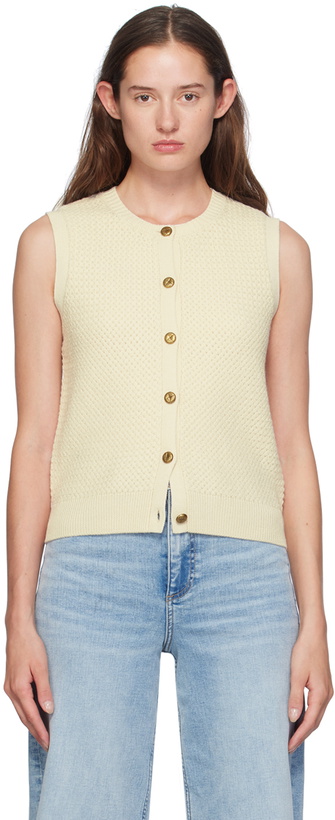 Photo: rag & bone Off-White Jax Vest
