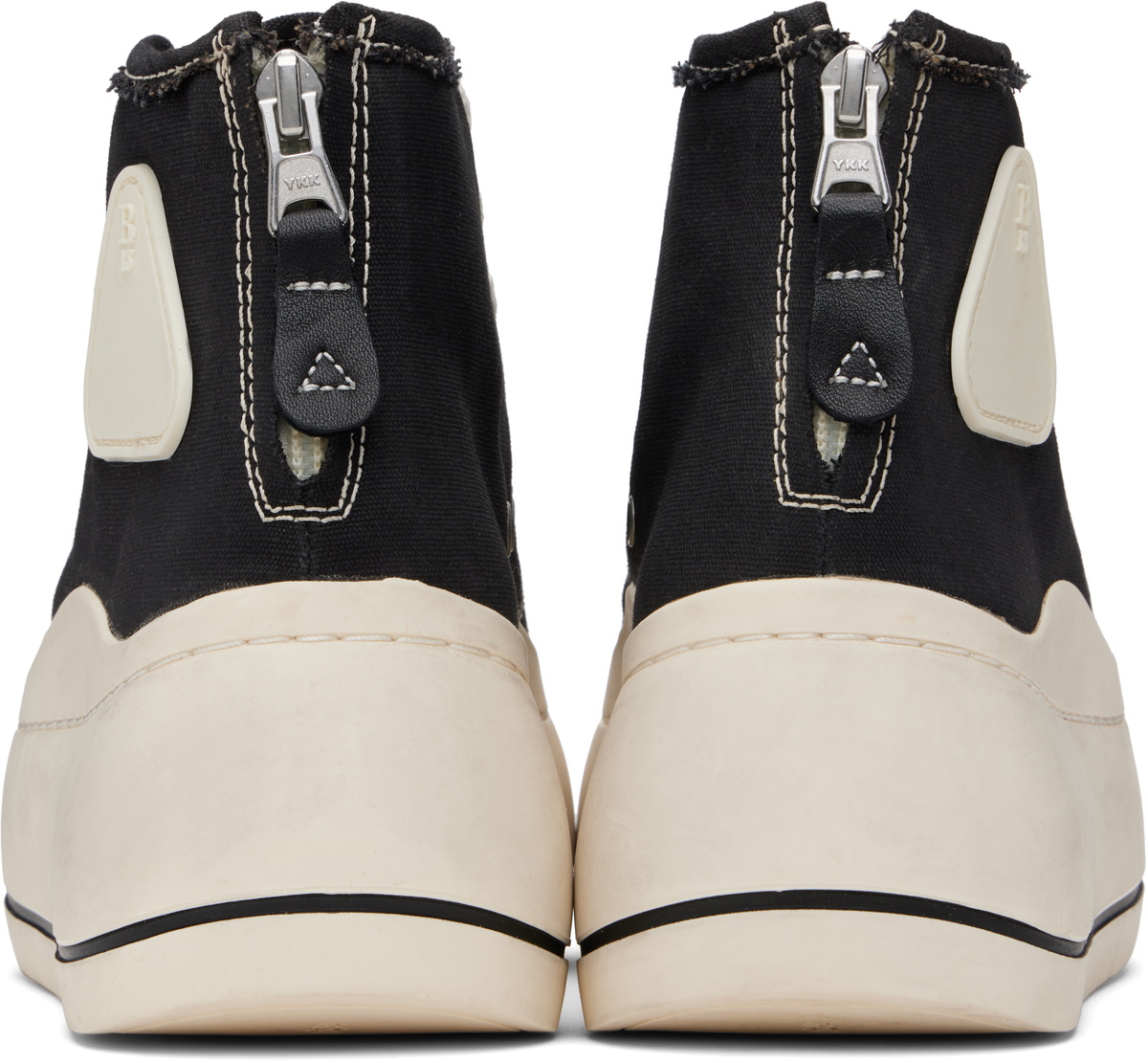 R13 Black Kurt High Top Sneakers