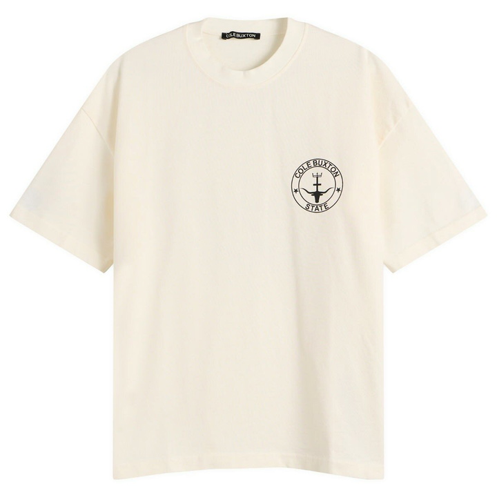 Photo: Cole Buxton Men's State T-Shirt in Vintage Whitalye