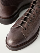Mr P. - Monkey Full-Grain Leather Boots - Brown