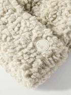 Folk - Logo-Appliquéd Fleece Beanie