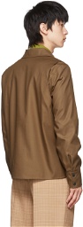 GAUCHERE SSENSE Exclusive Brown Villiam Shirt
