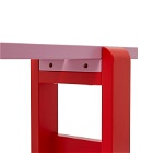END. x HAY Weekday Bench in Rose/Red