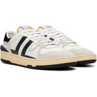 Lanvin White & Black Clay Sneakera