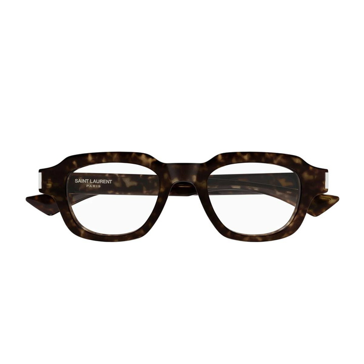 Photo: Saint Laurent Eyewear Saint Laurent Sl 791 Opt Linea Sl Logo 002 Havana Crystal Glasses