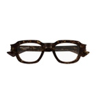 Saint Laurent Eyewear Saint Laurent Sl 791 Opt Linea Sl Logo 002 Havana Crystal Glasses