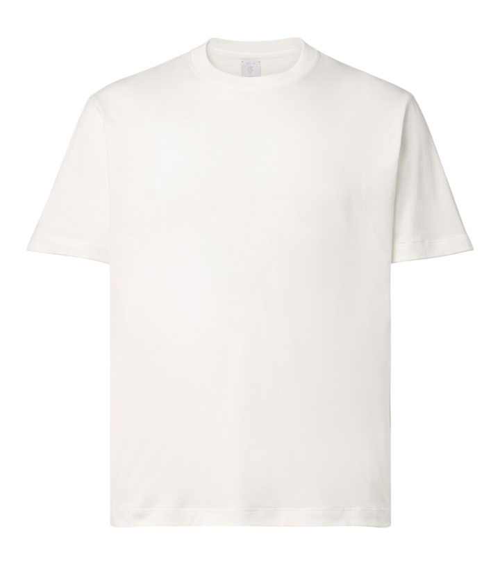 Photo: Eleventy Cotton-blend jersey T-shirt