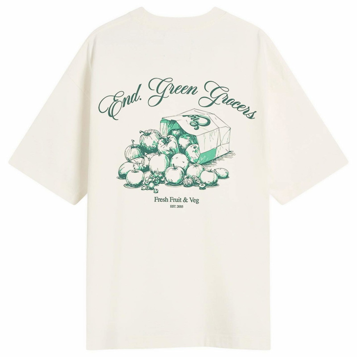 Photo: END. Fresh Produce T-Shirt in Ecru