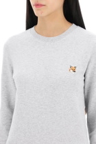 MAISON KITSUNE fox head regular fit sweatshirt Grey