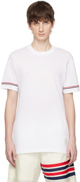 Thom Browne White Lightweight T-Shirt