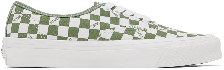 Photo: Vans Green & White OG Authentic LX Sneakers