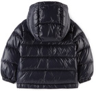 Moncler Enfant Baby Navy Down Aubert Jacket