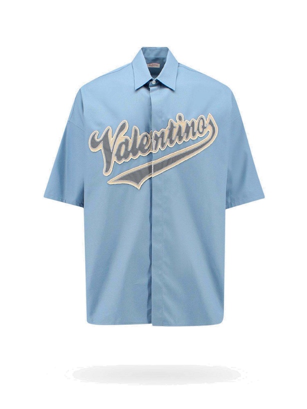 Photo: Valentino Shirt Blue   Mens