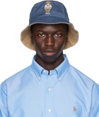 Polo Ralph Lauren Blue Polo Bear Bucket Hat