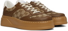 Gucci Brown GG Sneakers