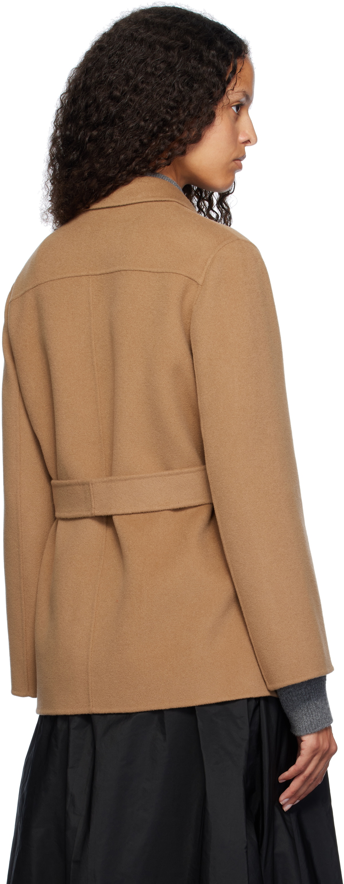 【関税込み】Max Mara タン Fiabe ジャケット Max Mara Tan Fiabe Jacket Max Mara