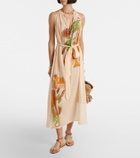 Ulla Johnson x Anna Zemánková cotton midi dress