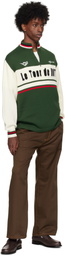RICE NINE TEN Brown Heart Icon Straight Trousers