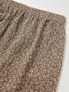 Needles - Leopard-Jacquard Track Pants - Neutrals