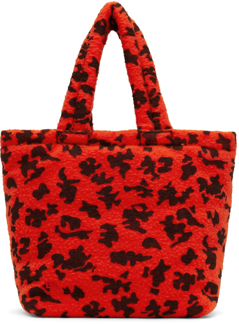 ERL Orange Medium Puffer Tote