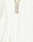 120% Lino Womens Top Ivory