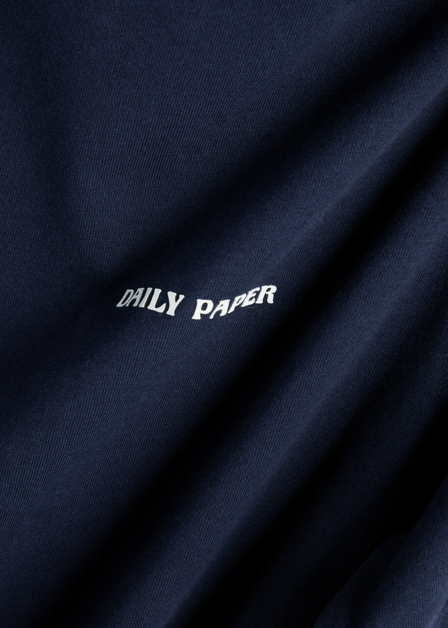 Daily Paper Dias Logo Cotton T-shirt Blue