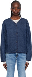 rag & bone Navy Remi Denim Jacket
