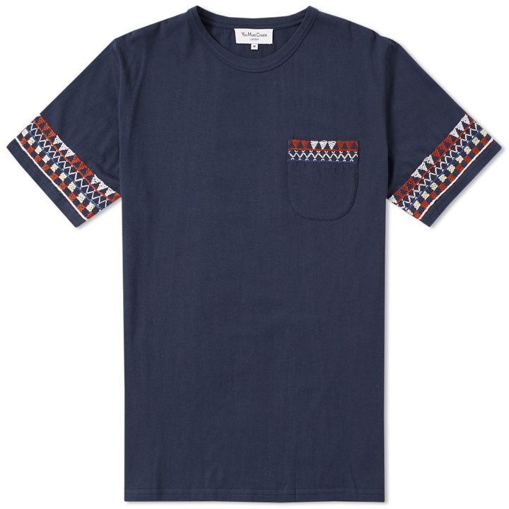 Photo: YMC Wild Ones Embroidered Pocket Tee