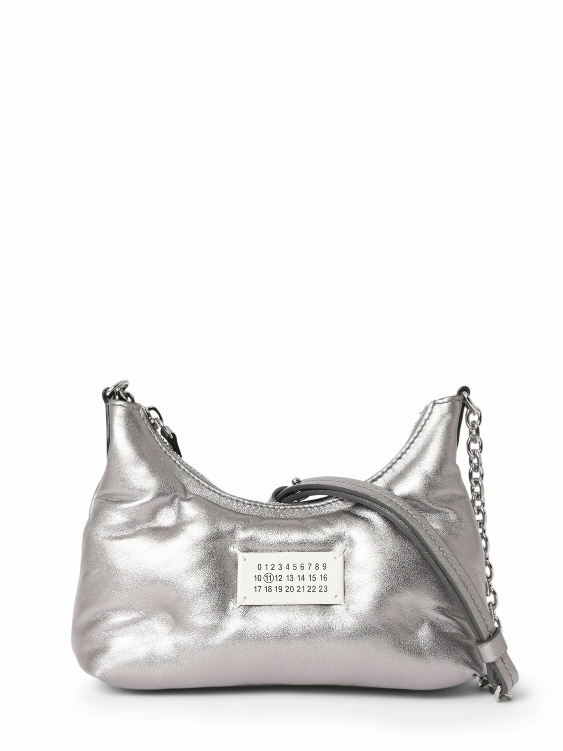 直営店▲Maison Margiela▲Glam Slam Hobo Micro MAISON MARGIELA Micro Glam Slam Hobo Metallized Bag Maison