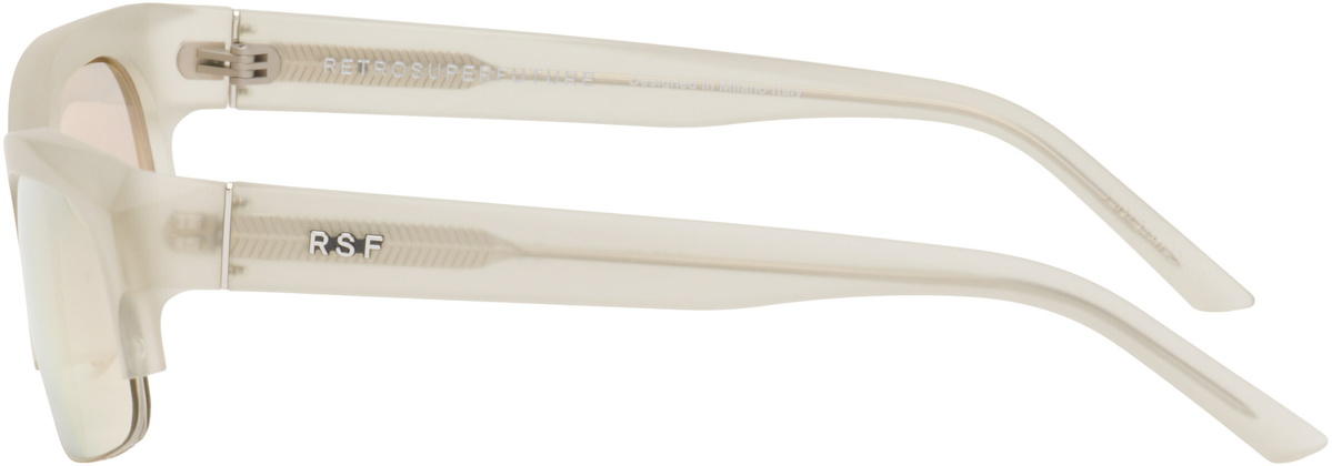 RETROSUPERFUTURE Beige Scatto Sunglasses