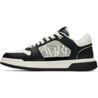 AMIRI Black & White MA Quad Debossed Classic Low Sneakers