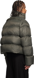 Rick Owens Khaki Concordians Turtle Down Jacket