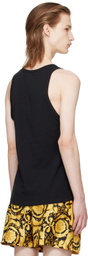 Versace Underwear Black Print Tank Top