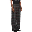 Undercover Grey Check Trousers